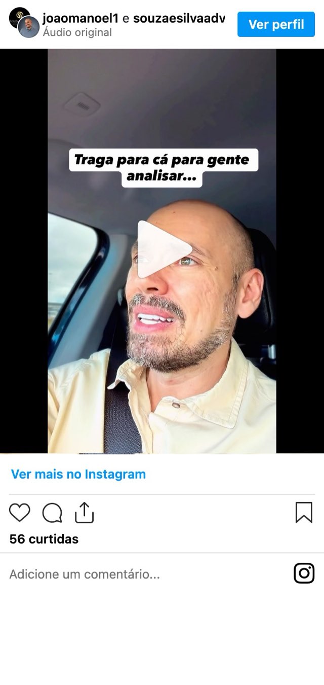 Traga seu caso pra gente analisar
